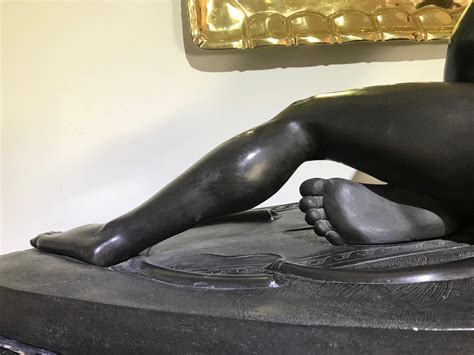 Bronze Sculpture "The Dying Gaul, " signed M Amadoi N 'Napoli For Sale ...
