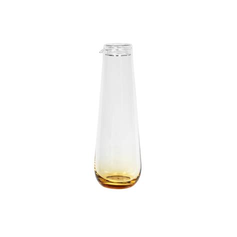 Broste Copenhagen - Amber Carafe with Lid | Gessato Design Store