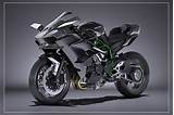 Buy Kawasaki Ninja H2R Super Bike Poster, 12 x 18 Inch, Multicolor ...