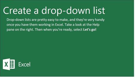 Image result for Excel Dropdown Tutorial