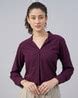 Buy Wine Tops for Women by FITHUB Online | Ajio.com