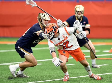 Syracuse lacrosse plummets in polls after loss to Notre Dame - syracuse.com
