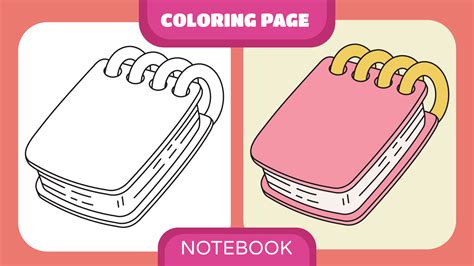 Notebook Coloring Page 的图像结果