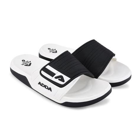 ADDA TRIBER-333 Self Design Slide For Men – The Superkart