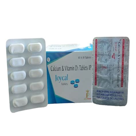 Joycal - Calcium & Vitamin D3 Tablets IP - Jecks Pharma