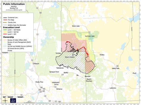 Image result for Bootleg Fire Map