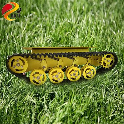 Buy TS100 Tank Chassis kit, Progressive Shock Absorbing Robot Tank ...