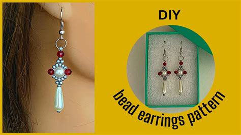 Small Beaded Earring Tutorials 的图像结果
