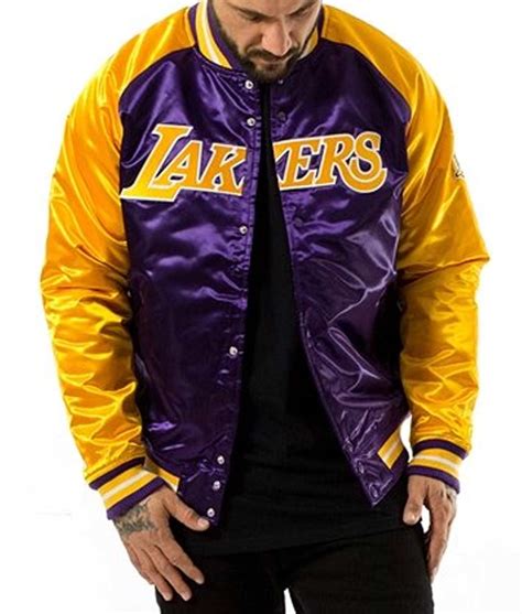 Yellow and Purple NBA Tough Season Los Angeles Lakers Jacket - Jackets ...