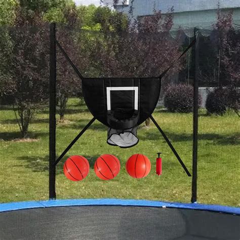 BAOSITY Basketball Hoop for Trampoline Basketball Frame for Kids Adults ...