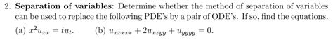 Image result for PDE2 Method of Separation of Variables Solved Examples