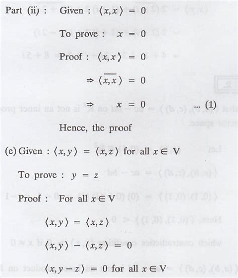 Inner Product Spaces