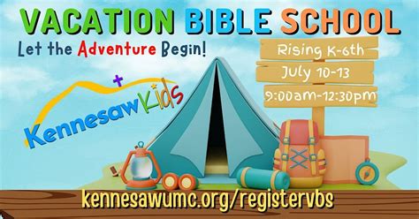Vacation Bible School: Let the Adventure Begin!, 1801 Ben King Rd ...