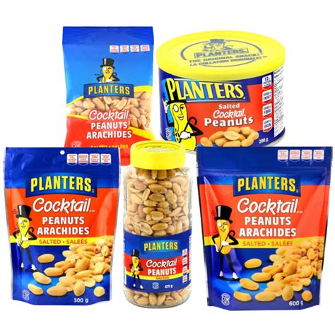 Cocktail Peanuts Salted | Planters Canada