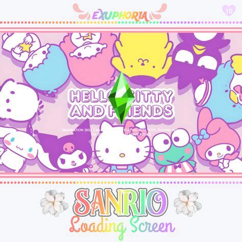 Image result for Hello Kitty Loading Screen Sims 4
