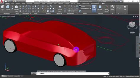 AutoCAD Car Part 1 的图像结果