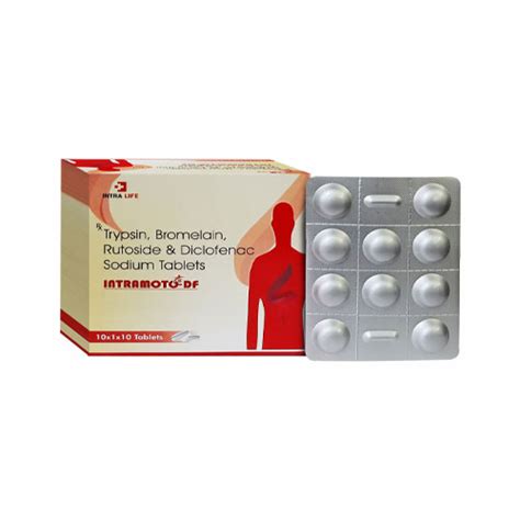 INTRAMOTO-DF Tablets INTRA LIFE