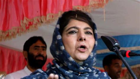 'Exposing Corruption Comes At A Cost': Mehbooba Mufti Criticizes ...