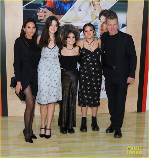 Matt Damon Makes Rare Public Appearance with His Three Youngest ...