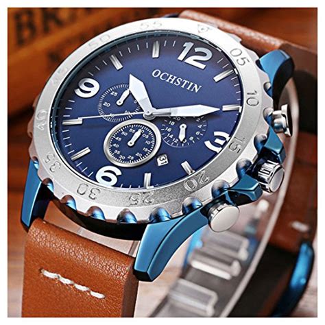 Buy Ochstin-6077G Blue Analog-Chronograph Watch for-Men Online at Low ...