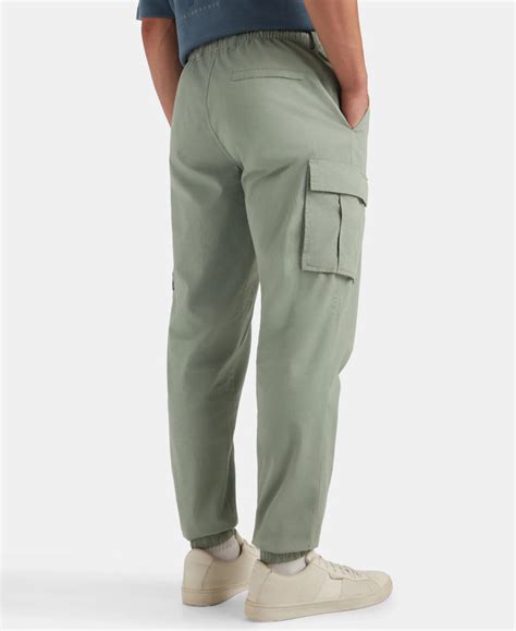 Buy Super Combed Cotton Woven Regular Fit Cargo Jogger with Seven ...