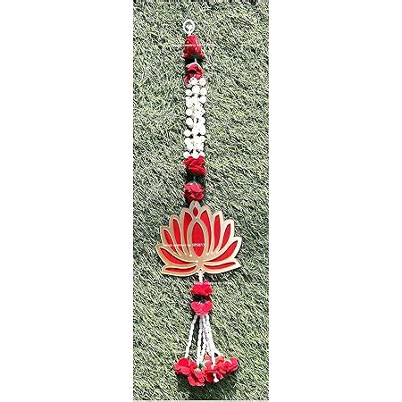 Buy SPHINX MDF Lotus Cut Outs, Lotus hangings with Artificial Jasmine ...