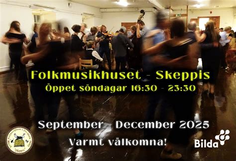 Folkmusik- och danskväll DECEMBER Söndagar | Öppet hus, Gratis ...