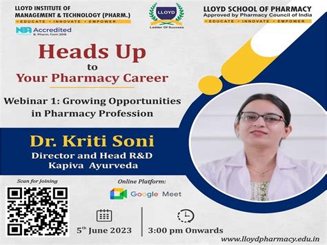 Heads Up to Your Pharmacy Career – Webinar 1