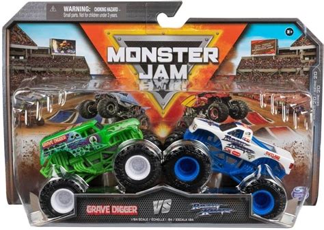 Buy Monster Jam, Official El Toro Loco Vs. Son-uva Digger Die-Cast ...