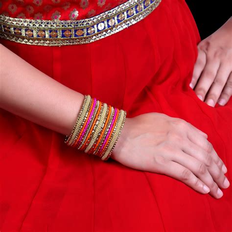 Brighten me Beaded Bangle Set – Cippele