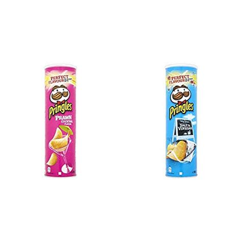 Buy Pringles Prawn Cocktail Crisps, 200 g, (Pack of 6) with Pringles ...