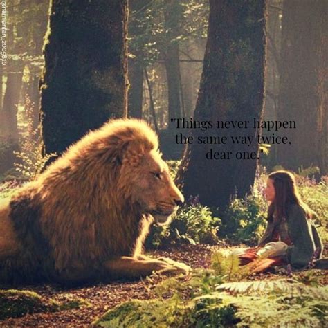 Aslan and Lucy | Aslan Quote #narnia | As crônicas de nárnia, Imagens ...