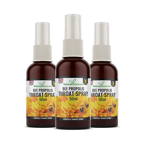 Propolis Throat Spray 50ml (3 pack) – Natural Answers