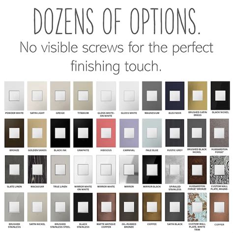 Legrand adorne 1 -Gang Specialty Size Soft Touch Felt Green Plastic ...