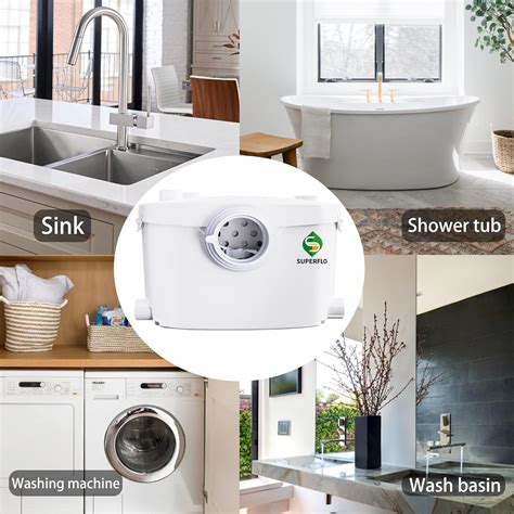 Buy 600W Macerator Pump for Basement Macerating Toilet System ...