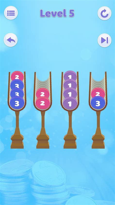 Coin Merge - Sort Puzzle Games - Coin Sort. Dive into the Thrilling ...