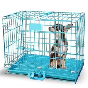 Jainsons Pet Products Heavy Duty Dog Crate Strong Metal Dog Cage Metal ...