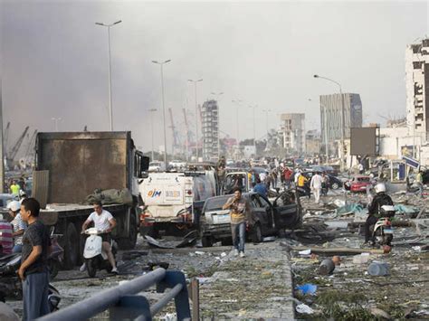 Evacuation - Beirut explosion: Twin blasts cripple Lebanon | The ...