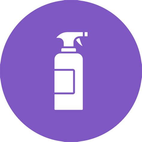 Cleaning spray - Free furniture and household icons