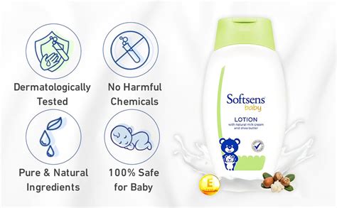 Buy Softsens Baby Nourishing Lotion with Milk Cream & Shea Butter For ...
