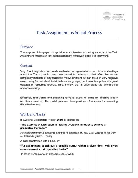 Image result for Task Assignment