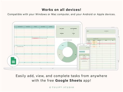 Buy Task Tracking Spreadsheet | Task Planner | Digital to Do List ...