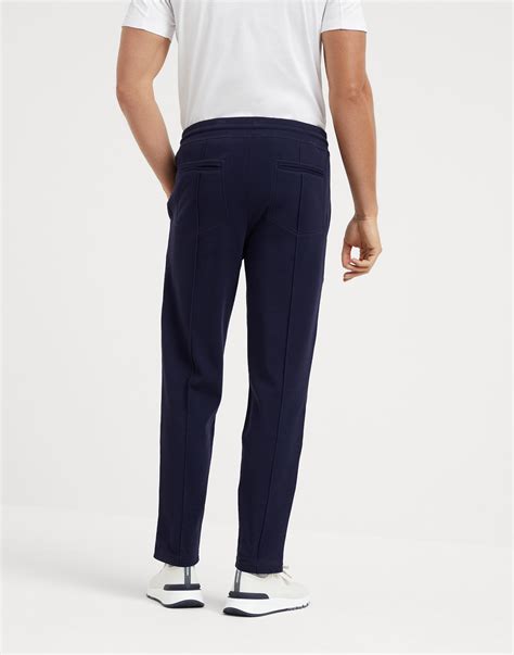 French terry trousers