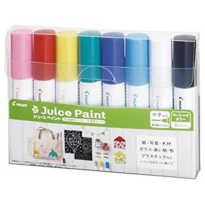 Juice Paint Medium Point Set of 8 Colors SJP-160MN-8C : Amazon.in: Home ...