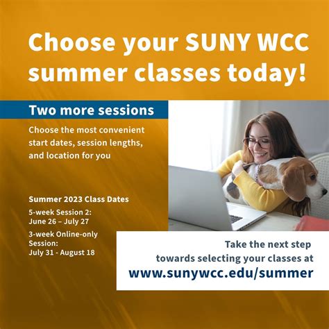 SUNY Westchester Community College on LinkedIn: Summer classes through ...