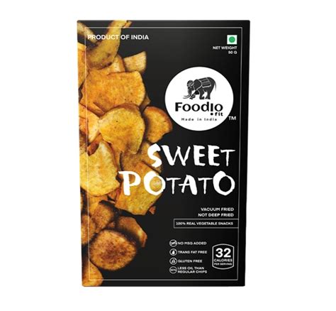 Buy Sweet Potato Chips Online from Foodio Fit at Best Price