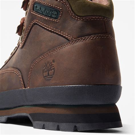 Euro Hiker Leather Boot for Men in Brown