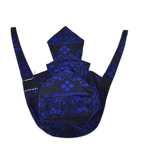 3 String Patka | 3 String Imported Patka (Blue Paisley design)