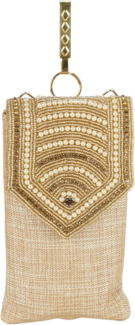 Valerie Jute Saree Clutch Mobile Pouch Waist Clip Ladies Purse Gift for ...
