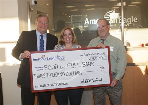American Eagle FCU Fund Awards $3,000 Grant to South Windsor Food ...